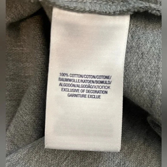 Polo by Ralph Lauren boys grey jersey cardigan size M (10-12)- LIKE NEW! - Picture 6 of 6